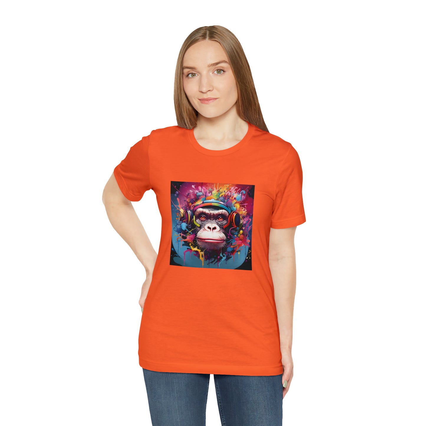 SuperMonkey - Abstract Unisex Jersey Short Sleeve Tee