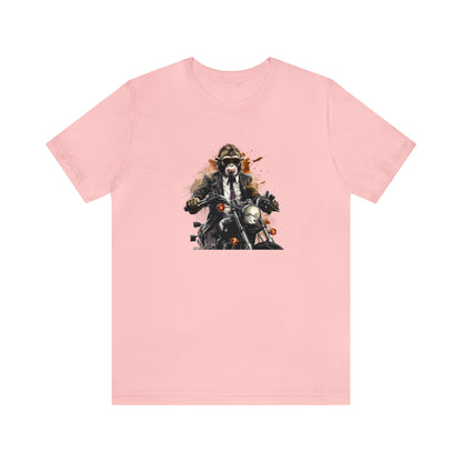 Monkey in Suit: The Gun-Toting Biker Tee