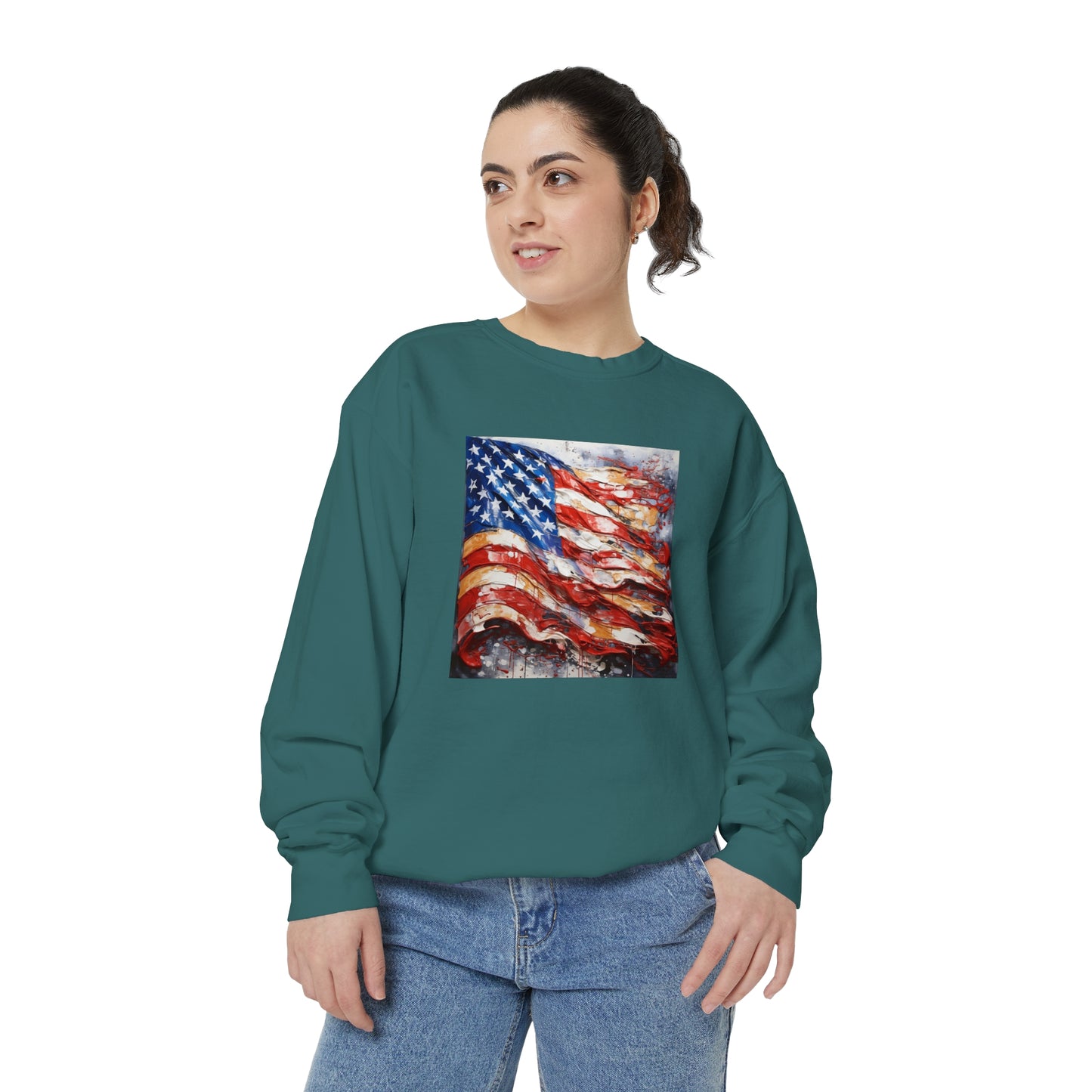 USA Flag Unisex Sweatshirt