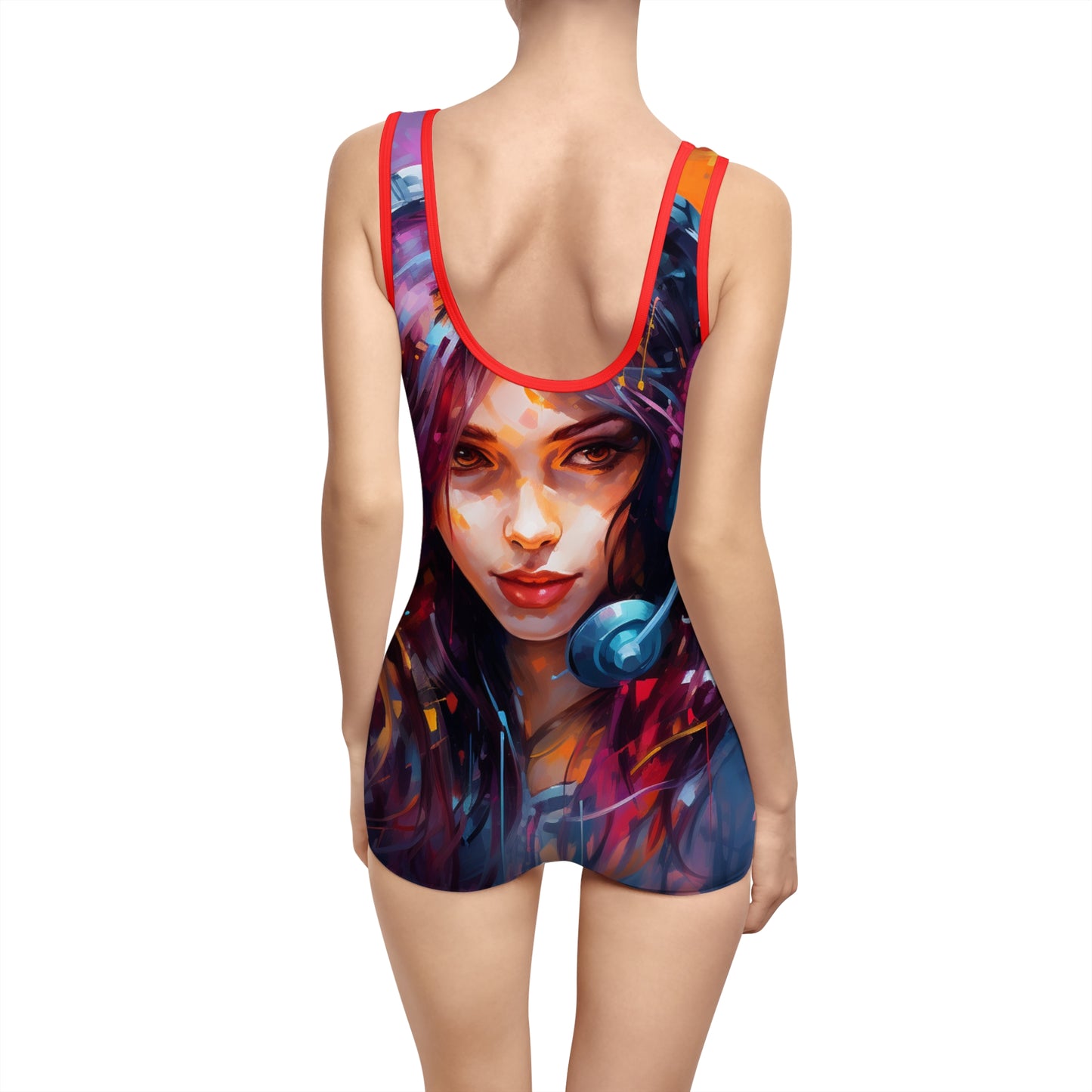 Gamer Girl Vintage Swimsuit