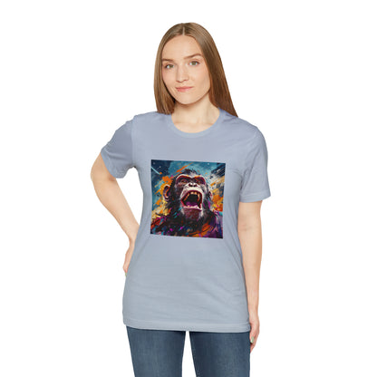 Monkey Abstract Unisex Jersey Tee