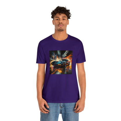 Knight Rider Abstract Unisex Jersey Short Sleeve Tee