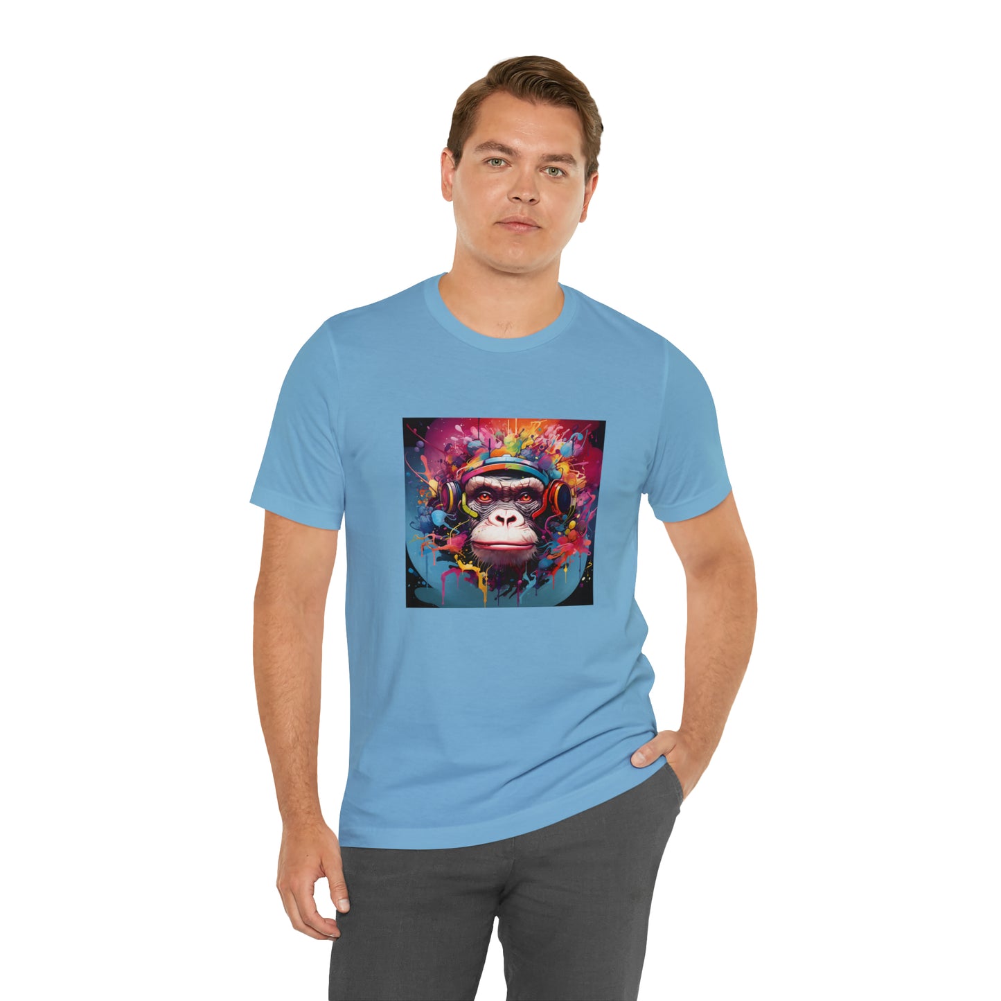 SuperMonkey - Abstract Unisex Jersey Short Sleeve Tee