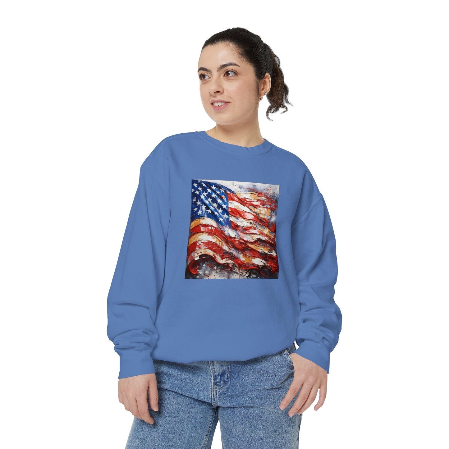 USA Flag Unisex Sweatshirt