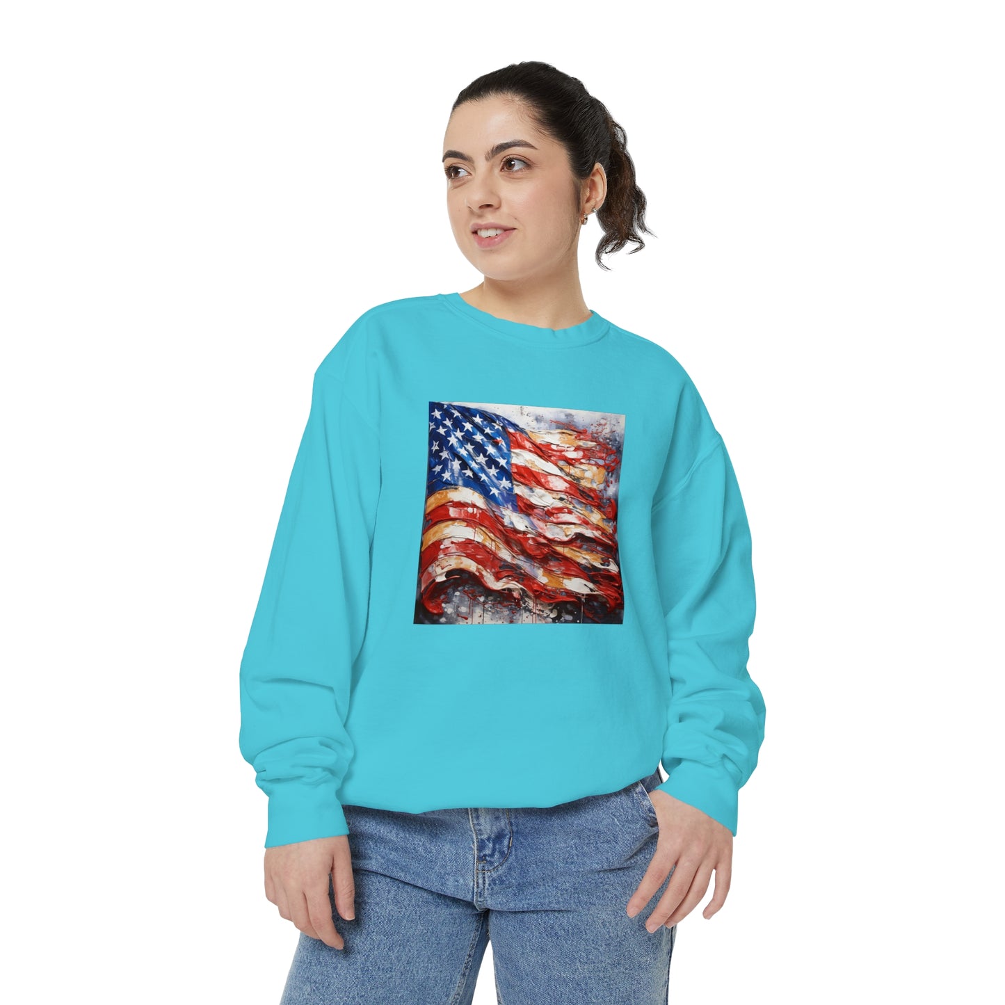 USA Flag Unisex Sweatshirt