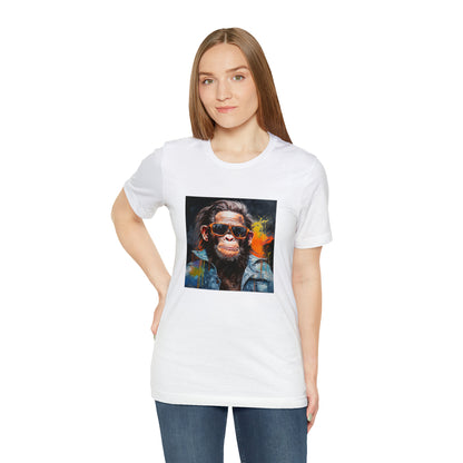 Terminator Monkey Unisex Short Sleeve Tee