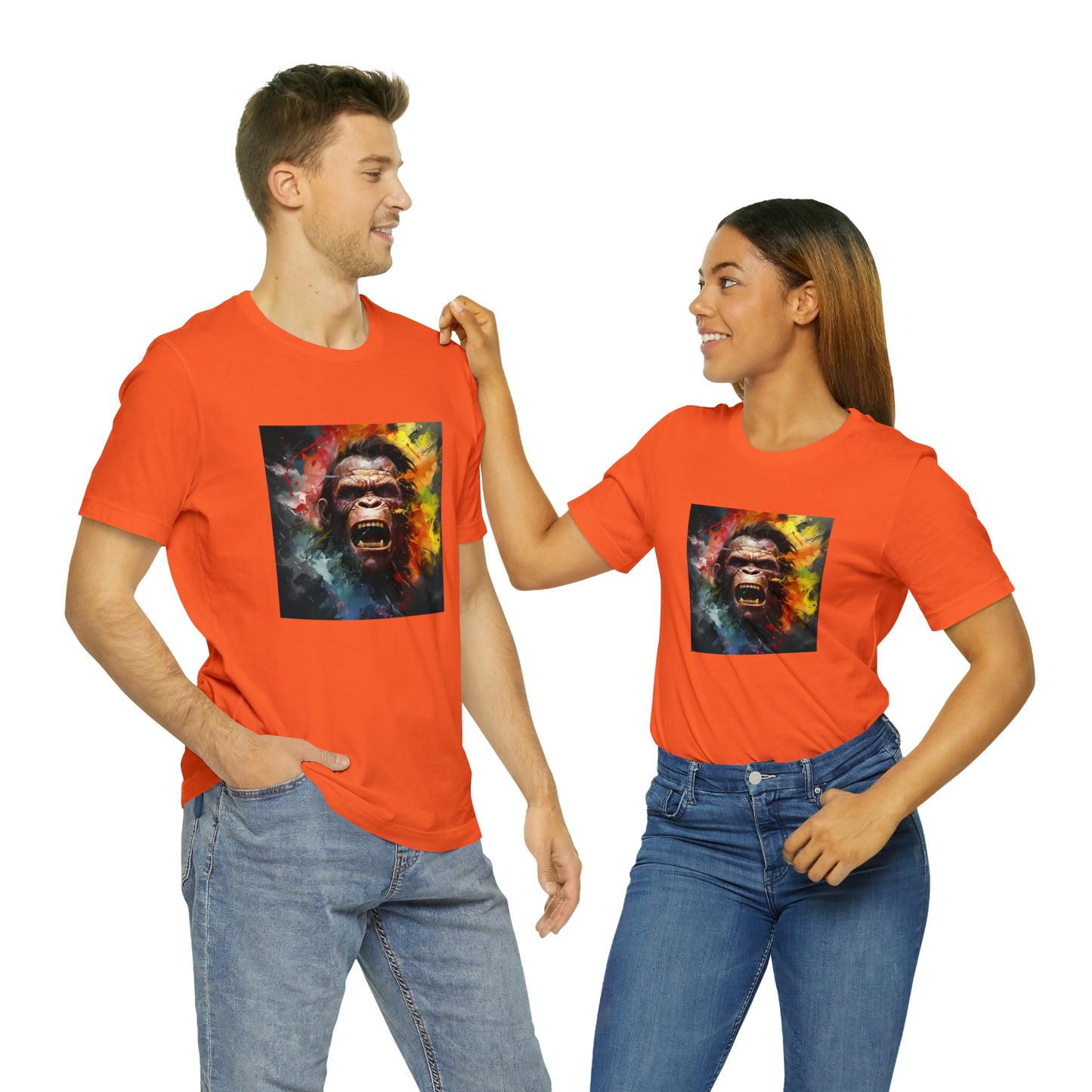 Pred-Monkey Arnold Tee - Unisex Jersey Short Sleeve