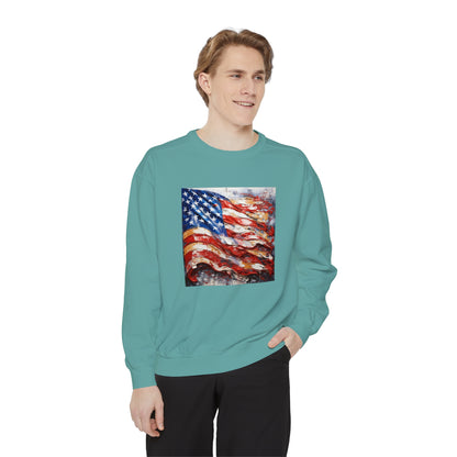 USA Flag Unisex Sweatshirt