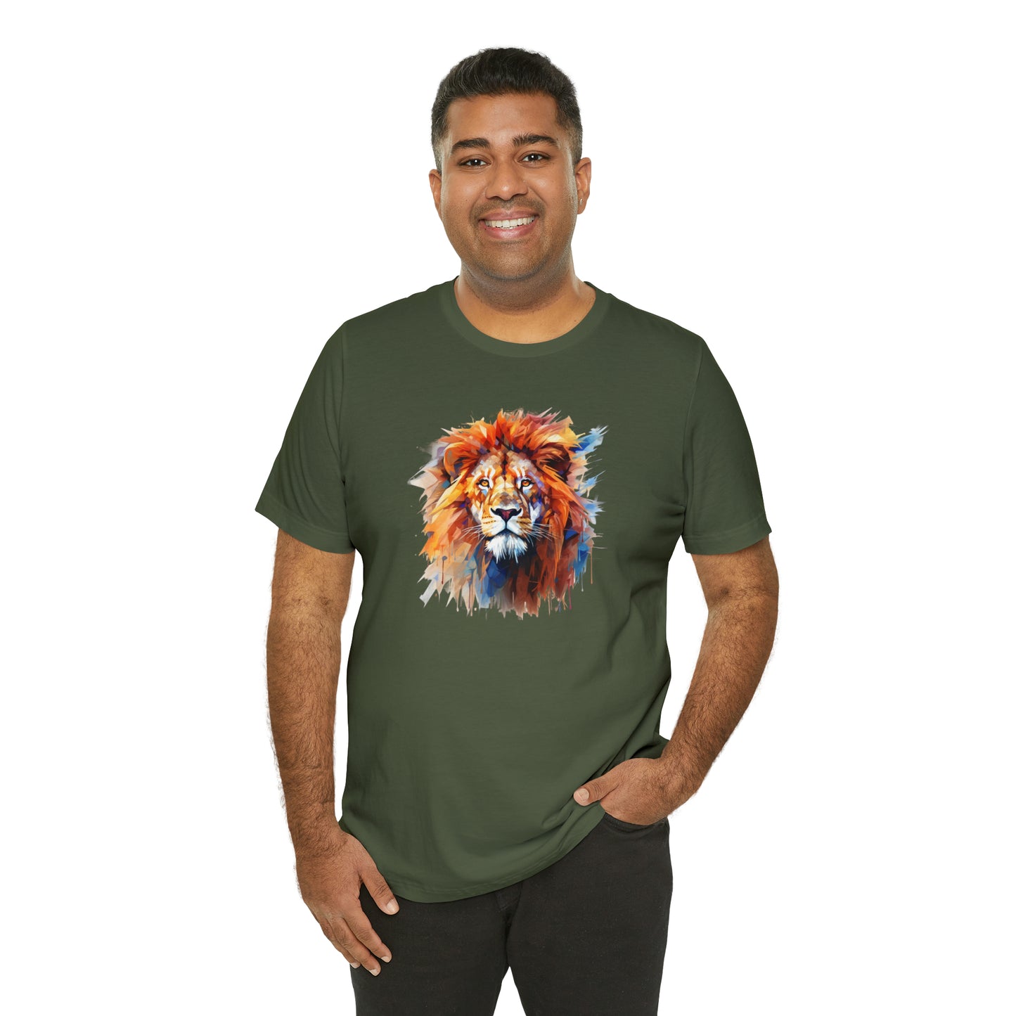 Lion Abstract Unisex Tee