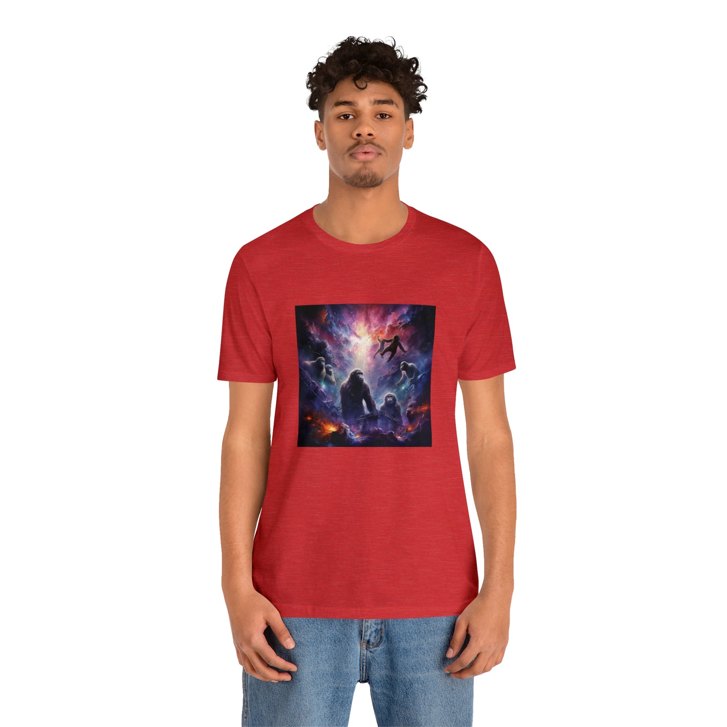 Magical Realm Apes Unisex Jersey Short Sleeve Tee