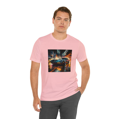 Knight Rider Abstract Unisex Jersey Short Sleeve Tee