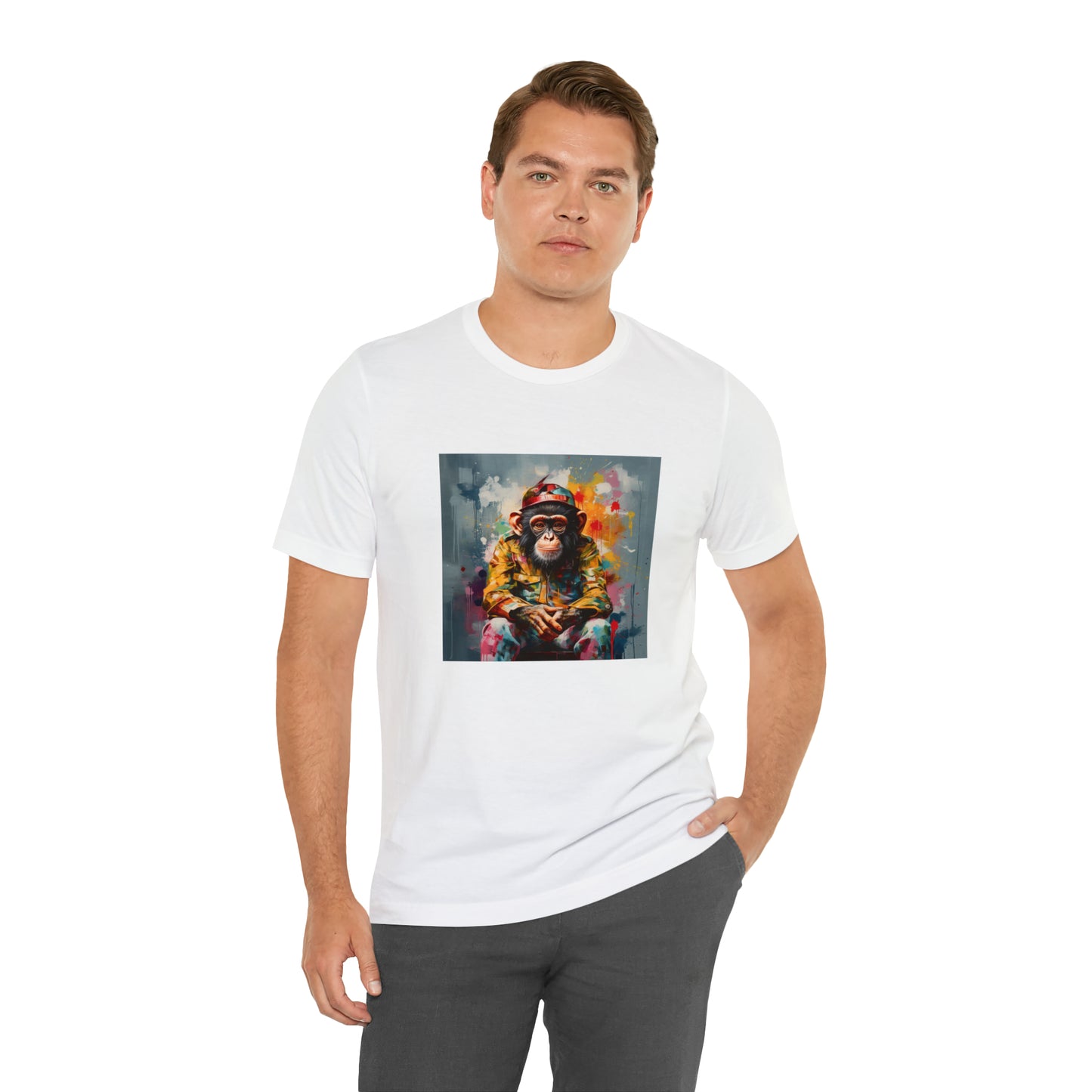 Forrest Gump Monkey Unisex Jersey Tee