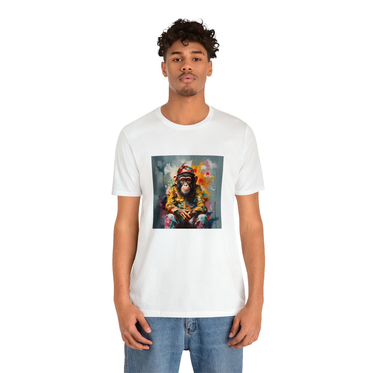 Forrest Gump Monkey Unisex Jersey Tee