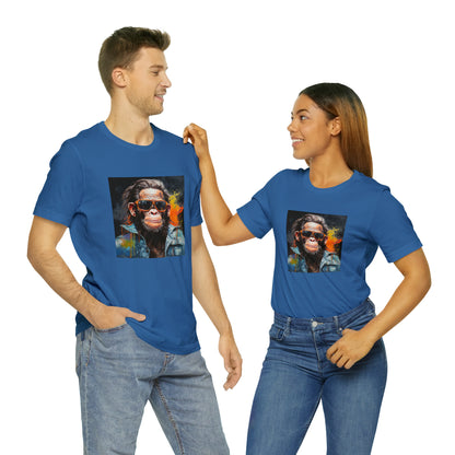 Terminator Monkey Unisex Short Sleeve Tee