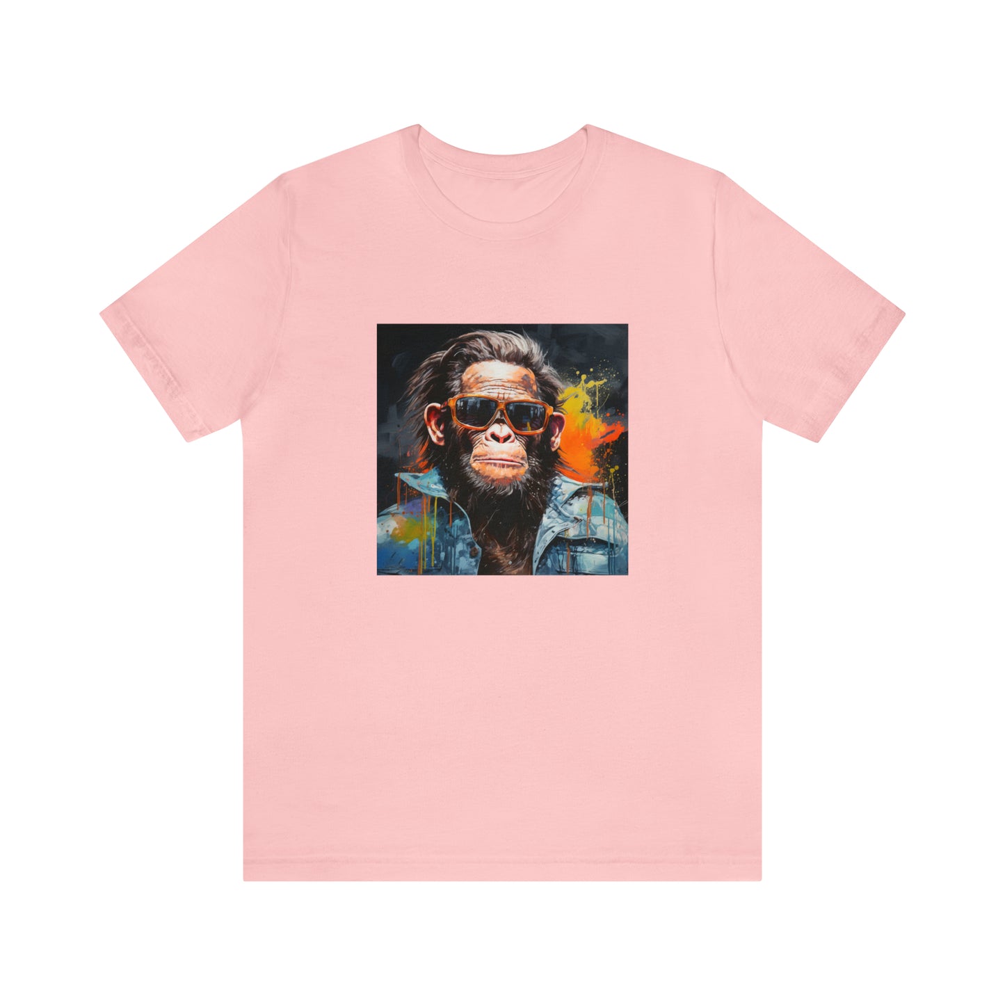 Terminator Monkey Unisex Short Sleeve Tee