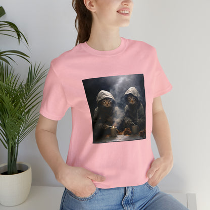 Banksy Inspired Kittens Smoking Unisex Tee