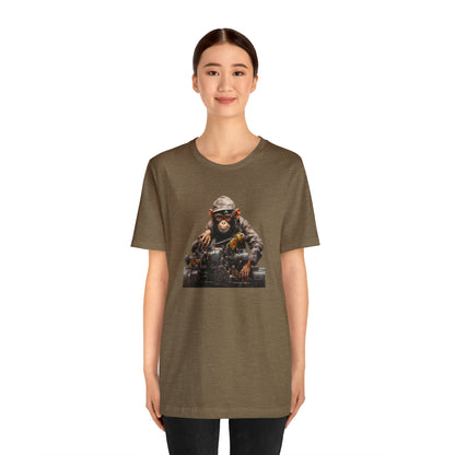 Unisex Monkey Mechanic Tee