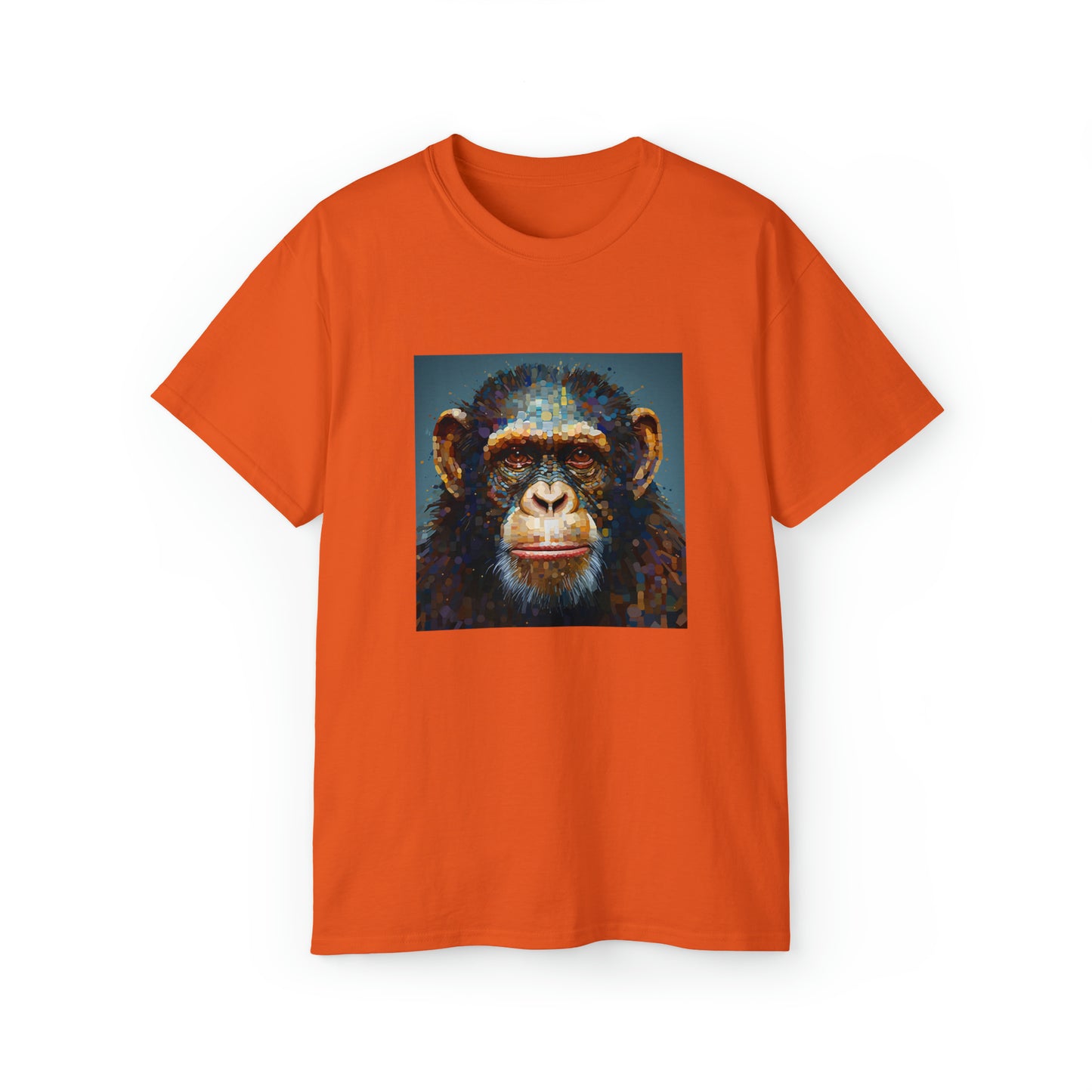 Pixelated Ape Unisex Ultra Cotton Tee