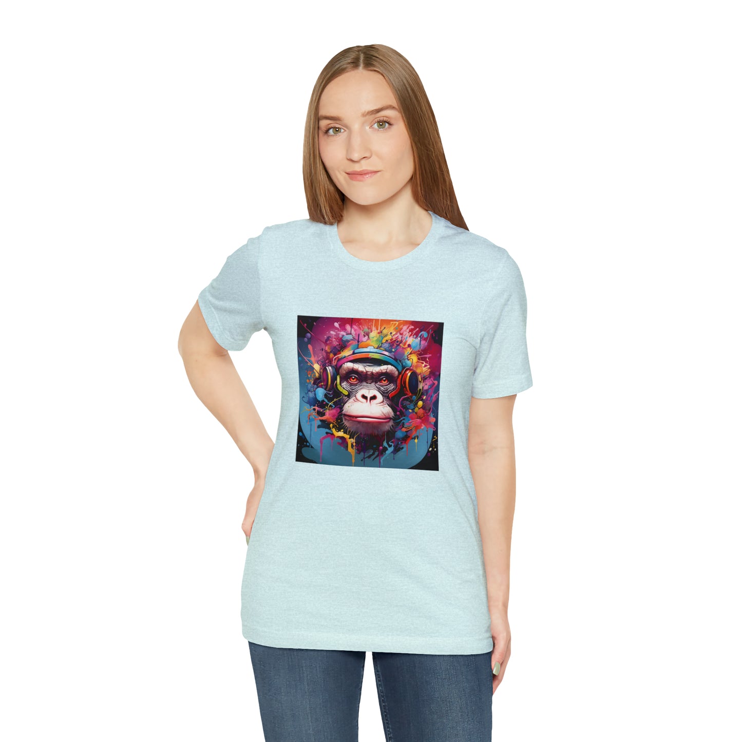 SuperMonkey - Abstract Unisex Jersey Short Sleeve Tee