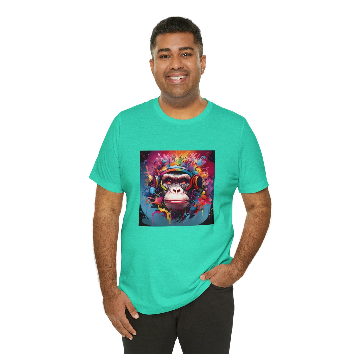 SuperMonkey - Abstract Unisex Jersey Short Sleeve Tee