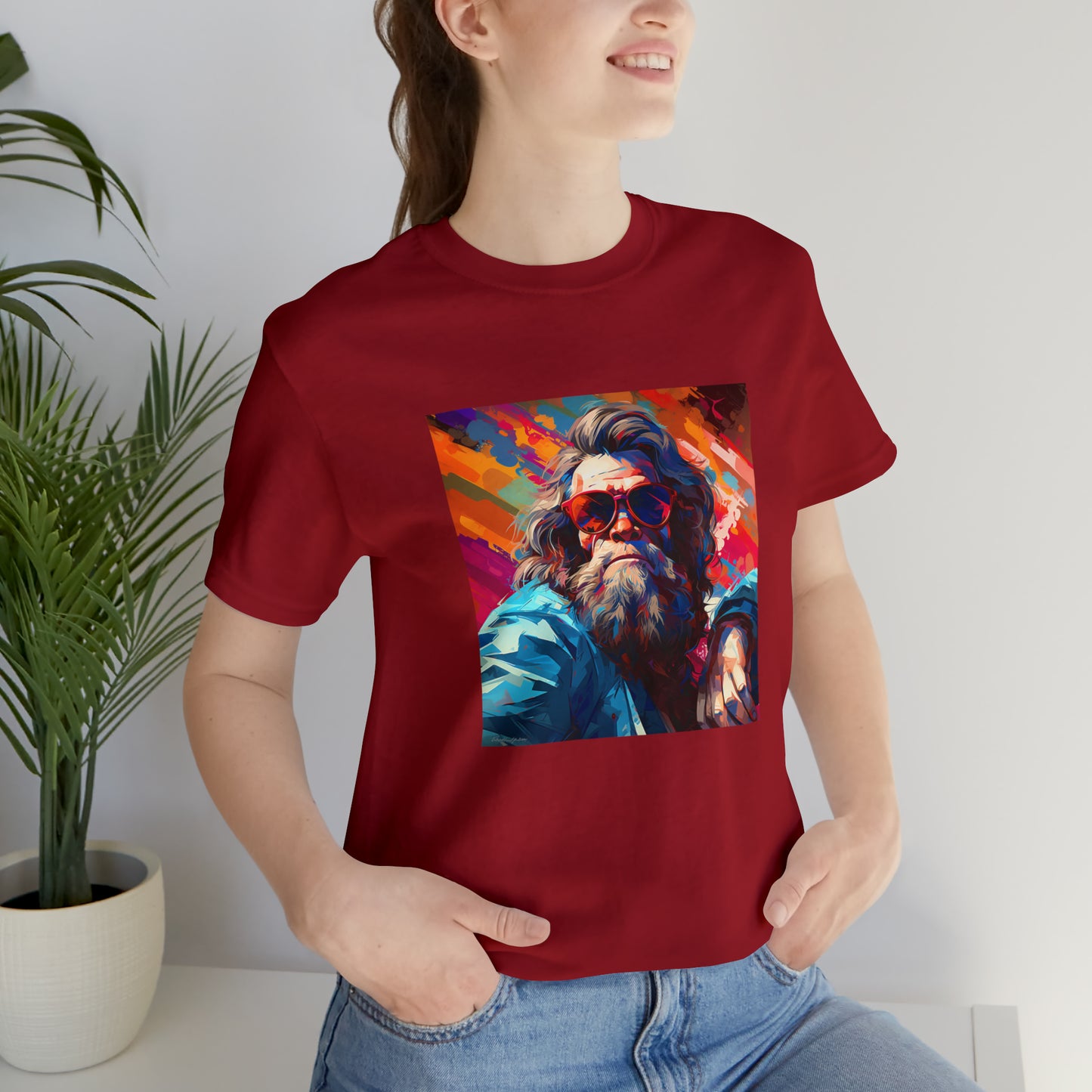 The Big Lebowski Ape Unisex Jersey Short Sleeve Tee