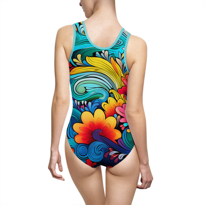 Abstract Swimsuit