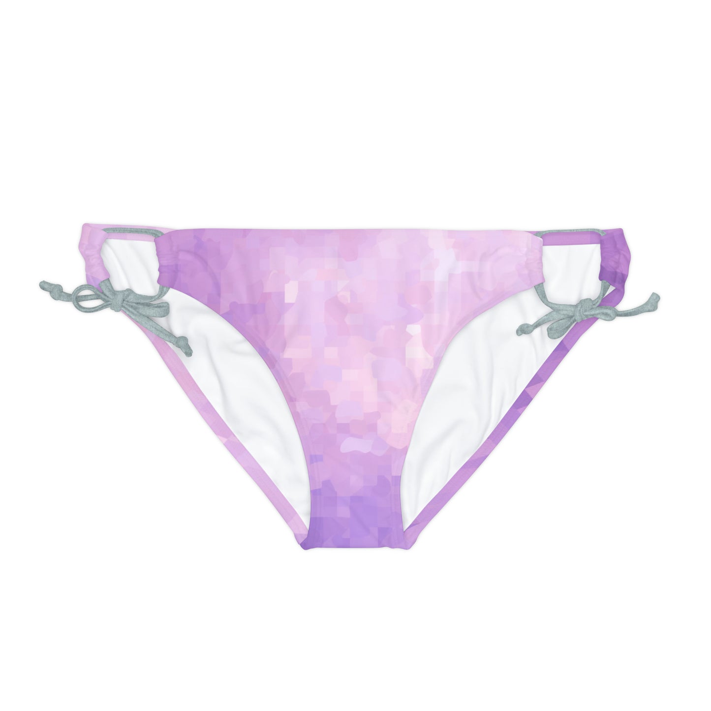 Light Purple Loop Tie Side Bikini Bottom Swimwear