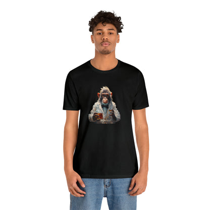 Monkey Scientist Unisex Jersey Short Sleeve Tee