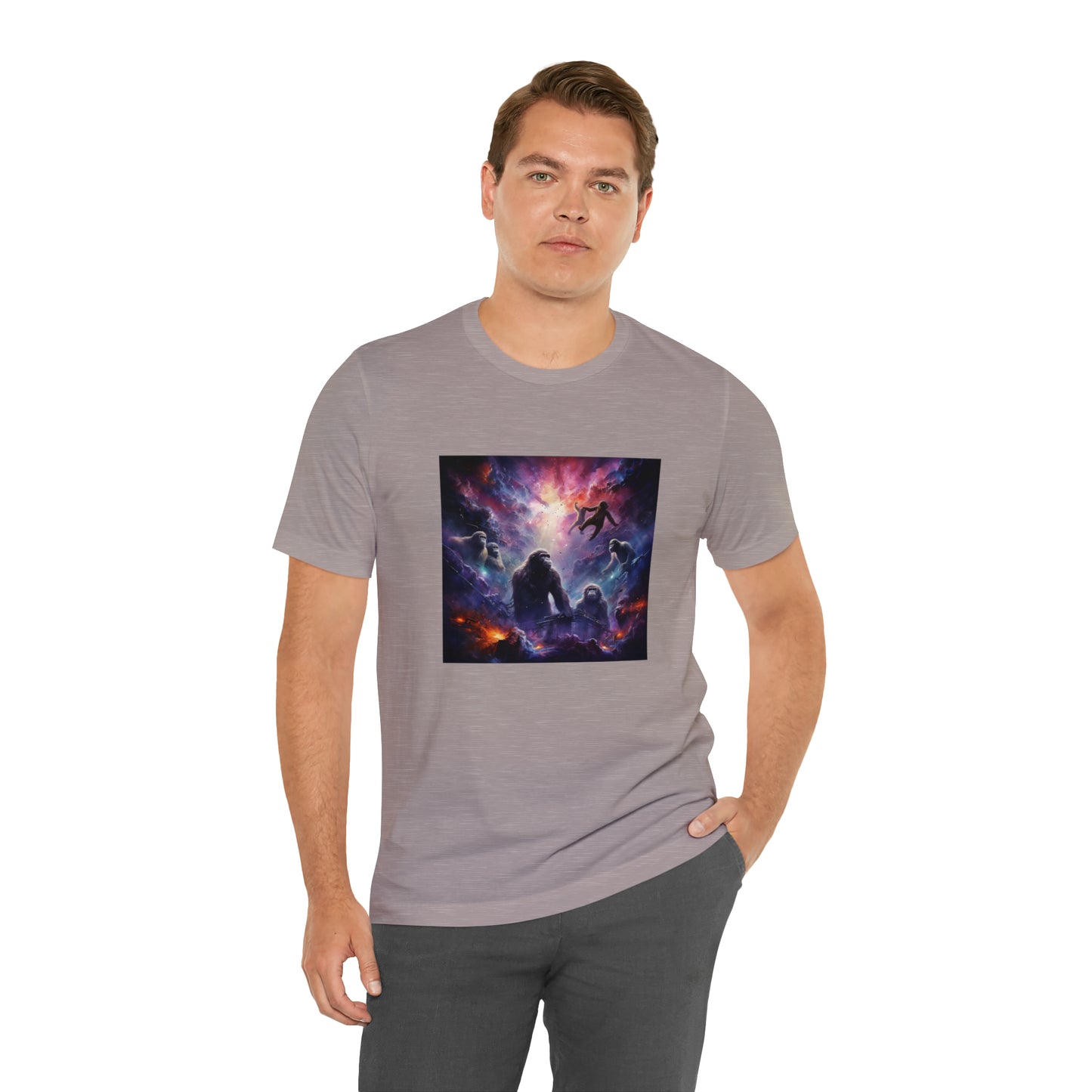 Magical Realm Apes Unisex Jersey Short Sleeve Tee