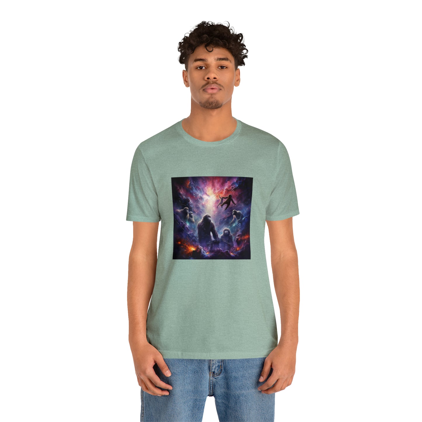 Magical Realm Apes Unisex Jersey Short Sleeve Tee