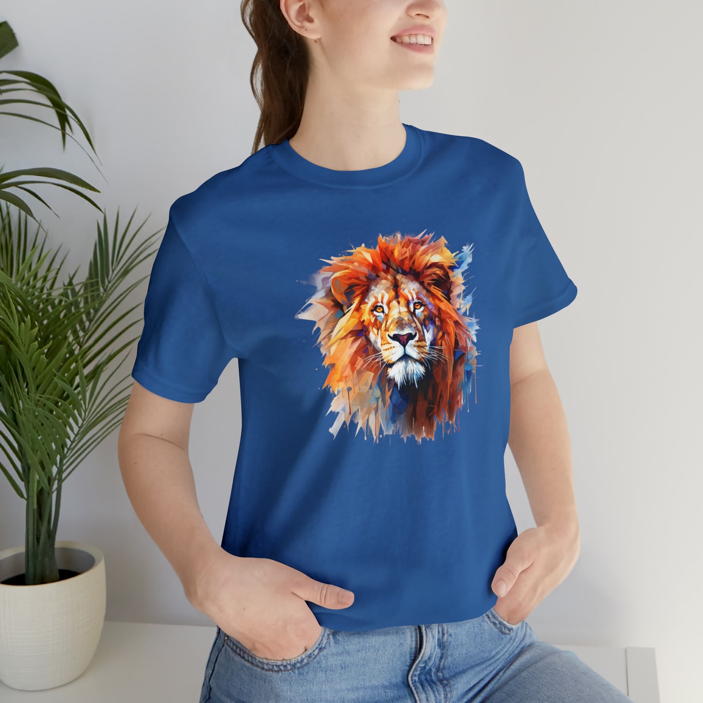 Lion Abstract Unisex Tee