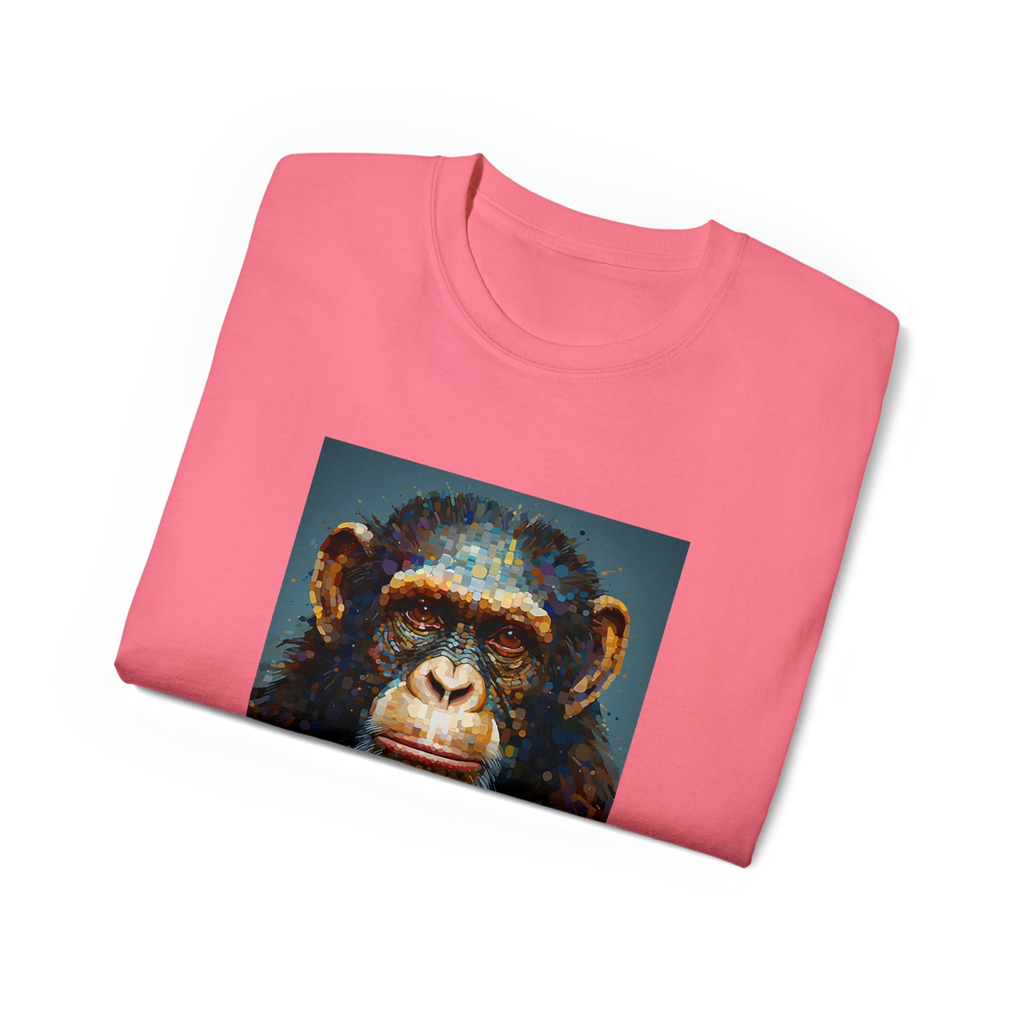 Pixelated Ape Unisex Ultra Cotton Tee