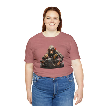 Unisex Monkey Mechanic Tee