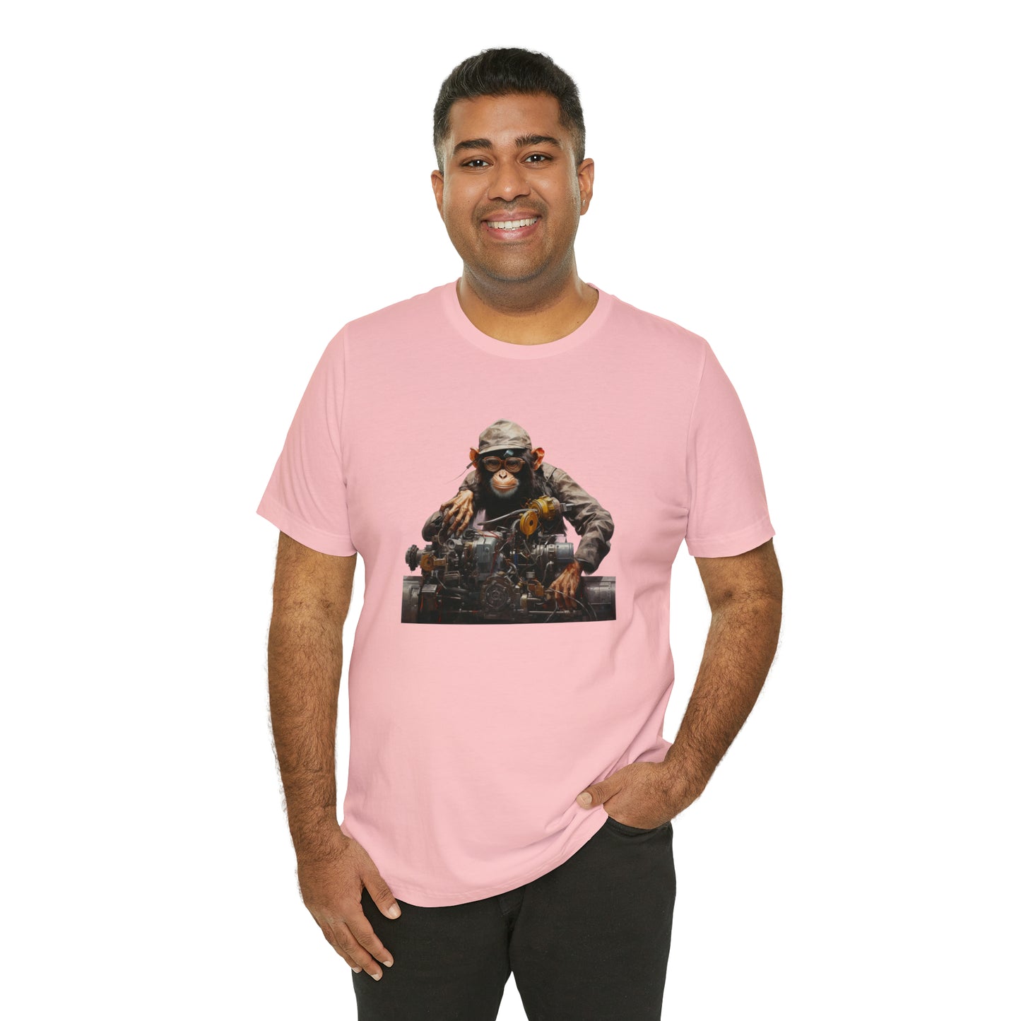 Unisex Monkey Mechanic Tee