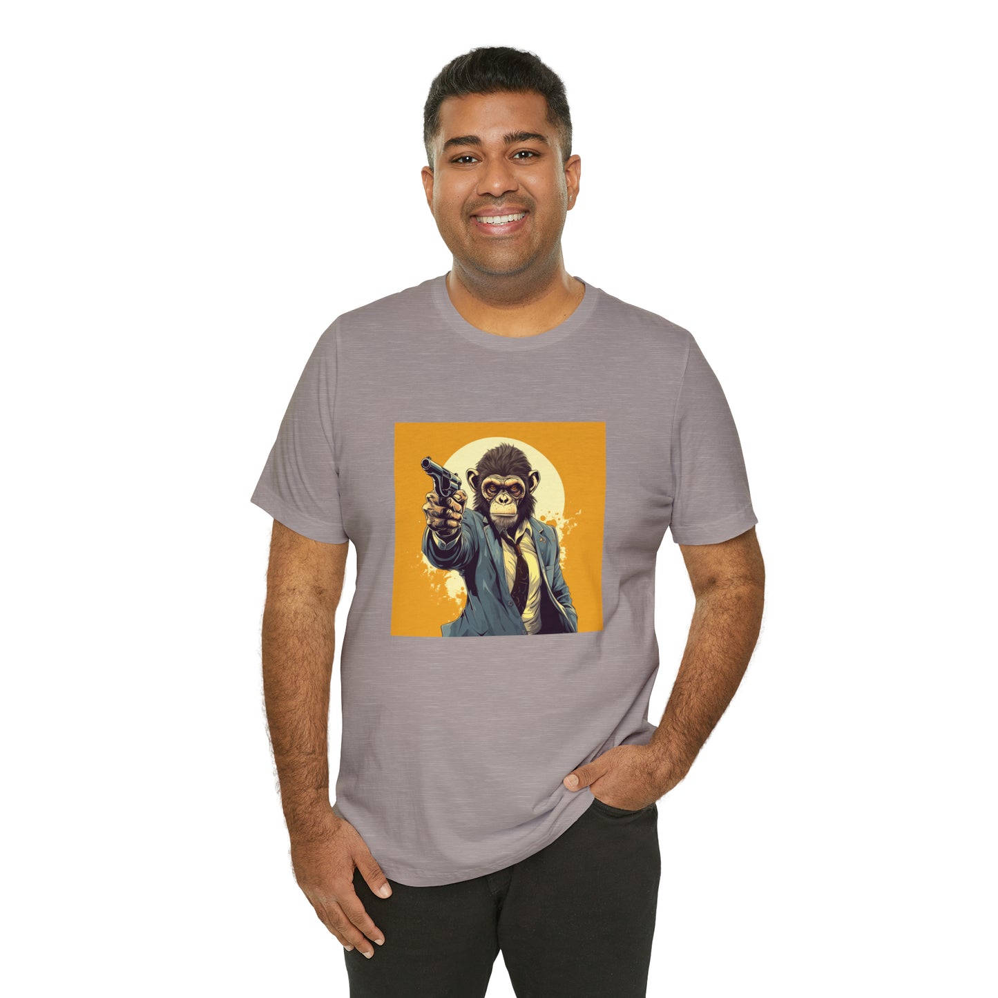 Monkey Unisex Jersey Tee