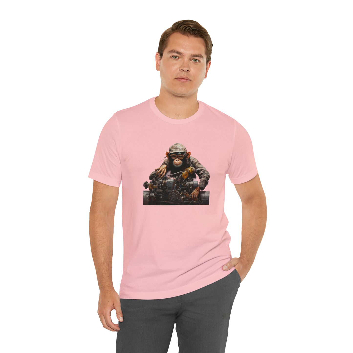 Unisex Monkey Mechanic Tee