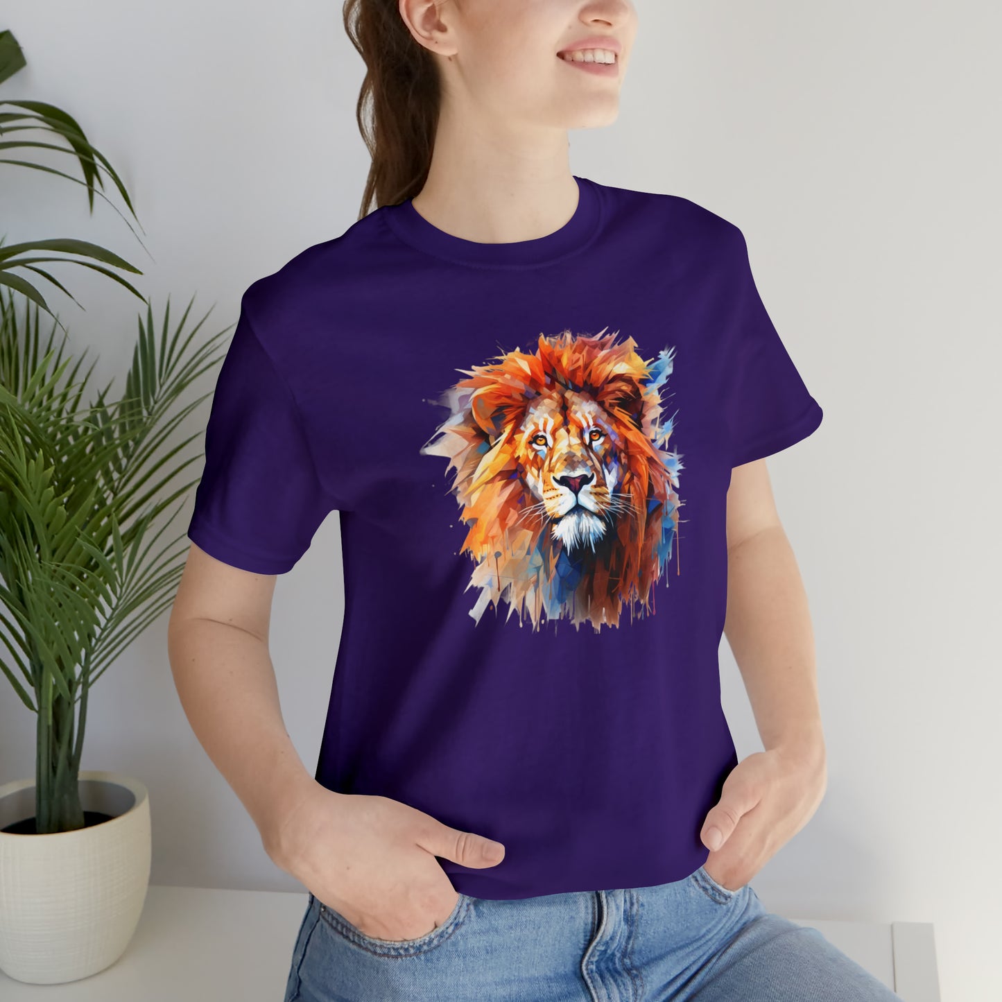 Lion Abstract Unisex Tee