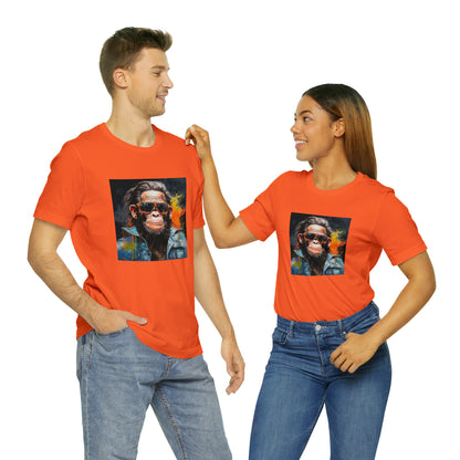 Terminator Monkey Unisex Short Sleeve Tee