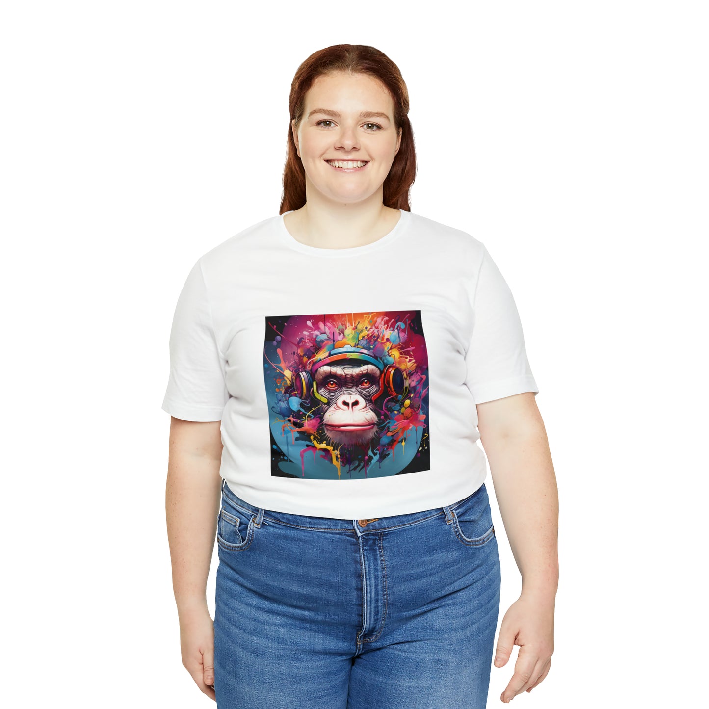 SuperMonkey - Abstract Unisex Jersey Short Sleeve Tee