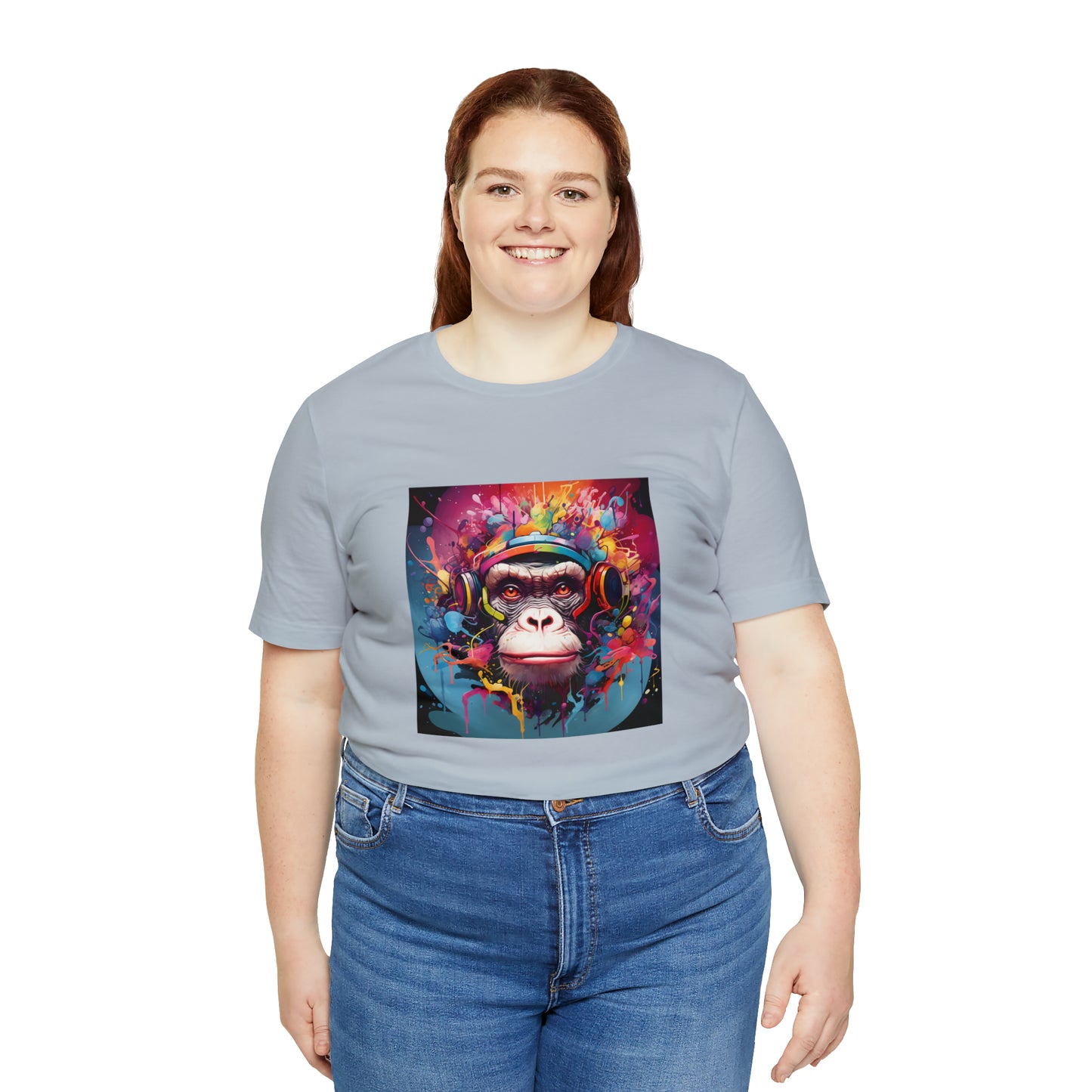 SuperMonkey - Abstract Unisex Jersey Short Sleeve Tee