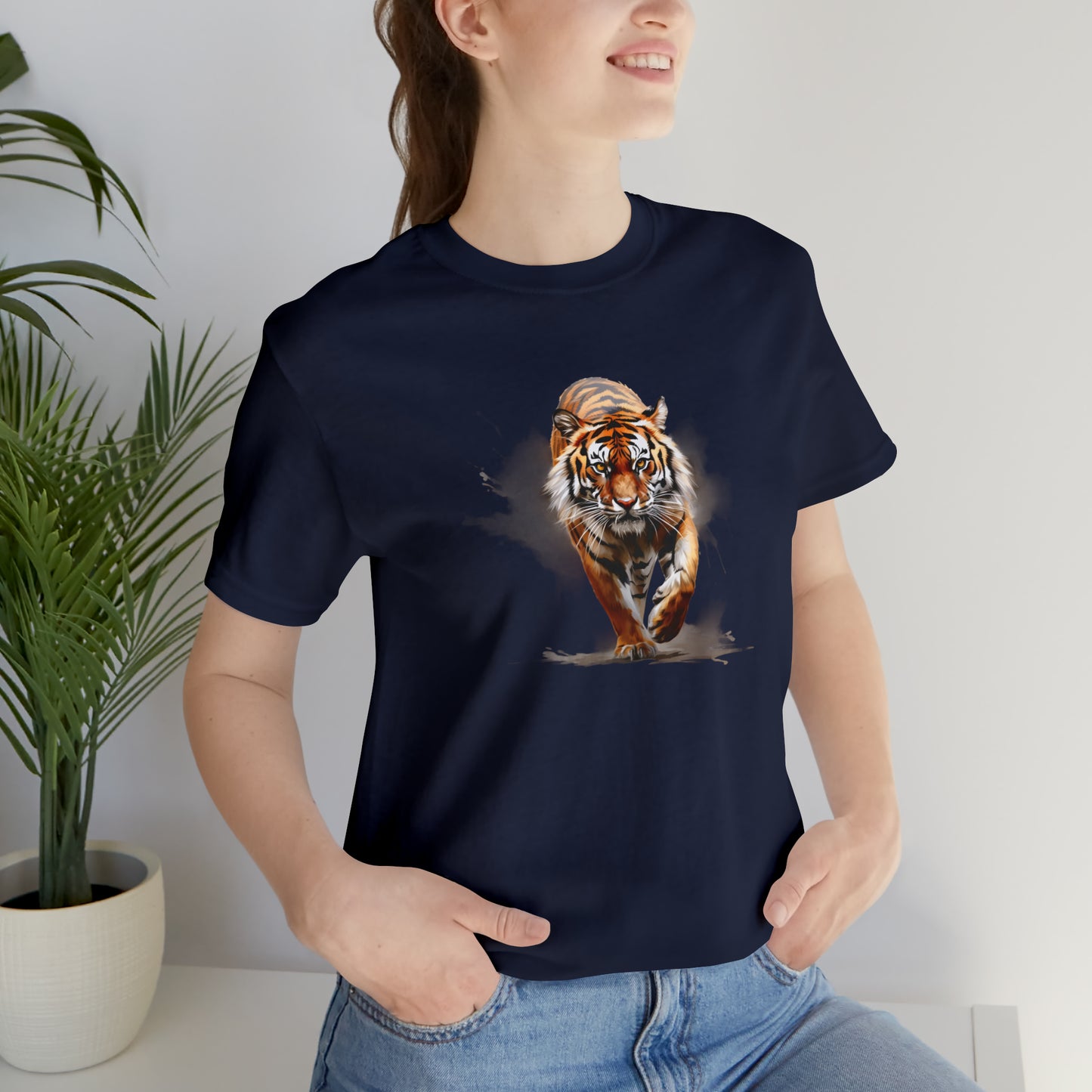 Tiger Unisex Jersey Short Sleeve Tee