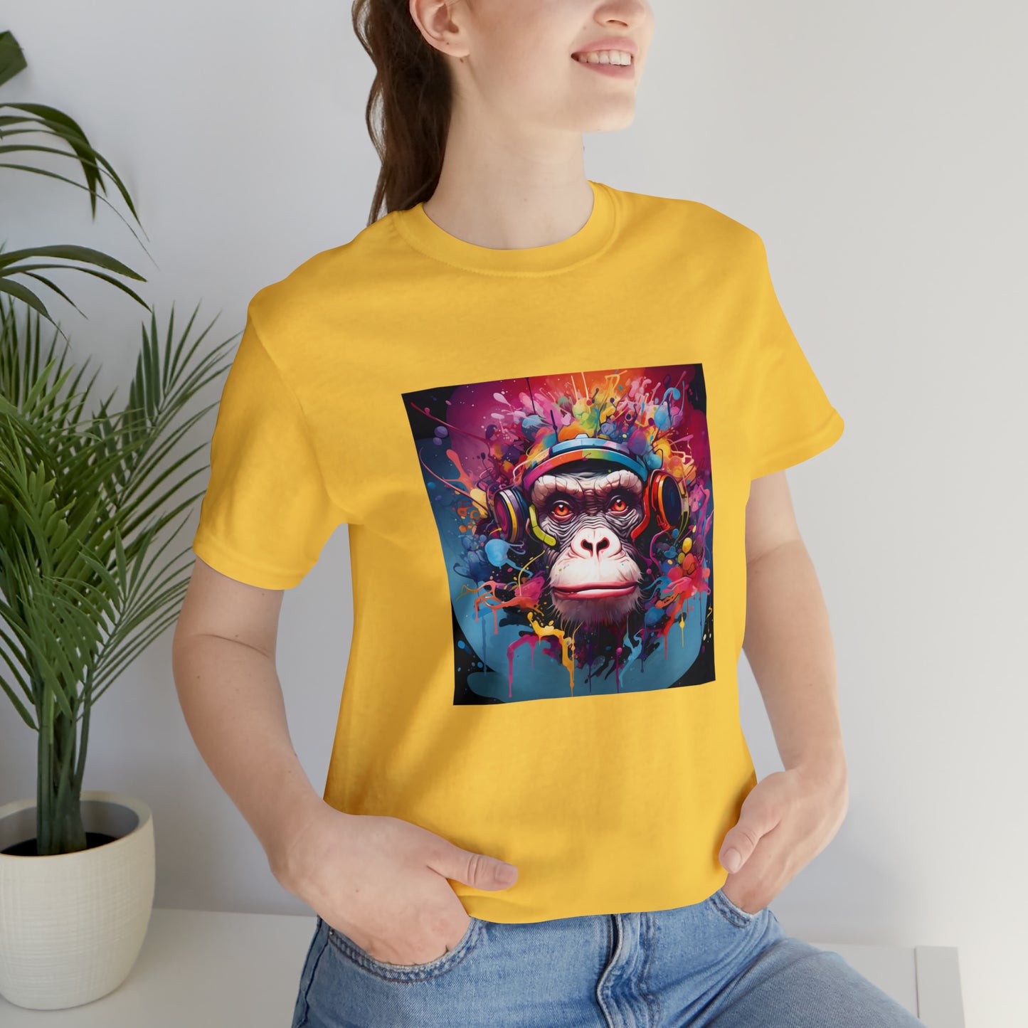 SuperMonkey - Abstract Unisex Jersey Short Sleeve Tee