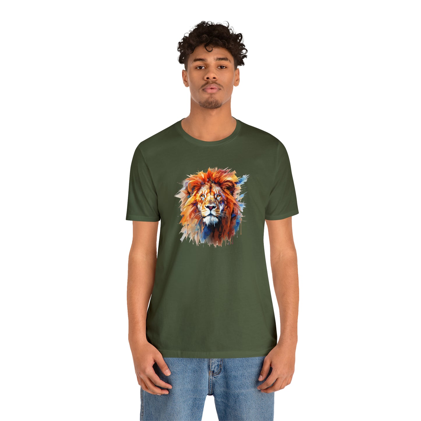 Lion Abstract Unisex Tee