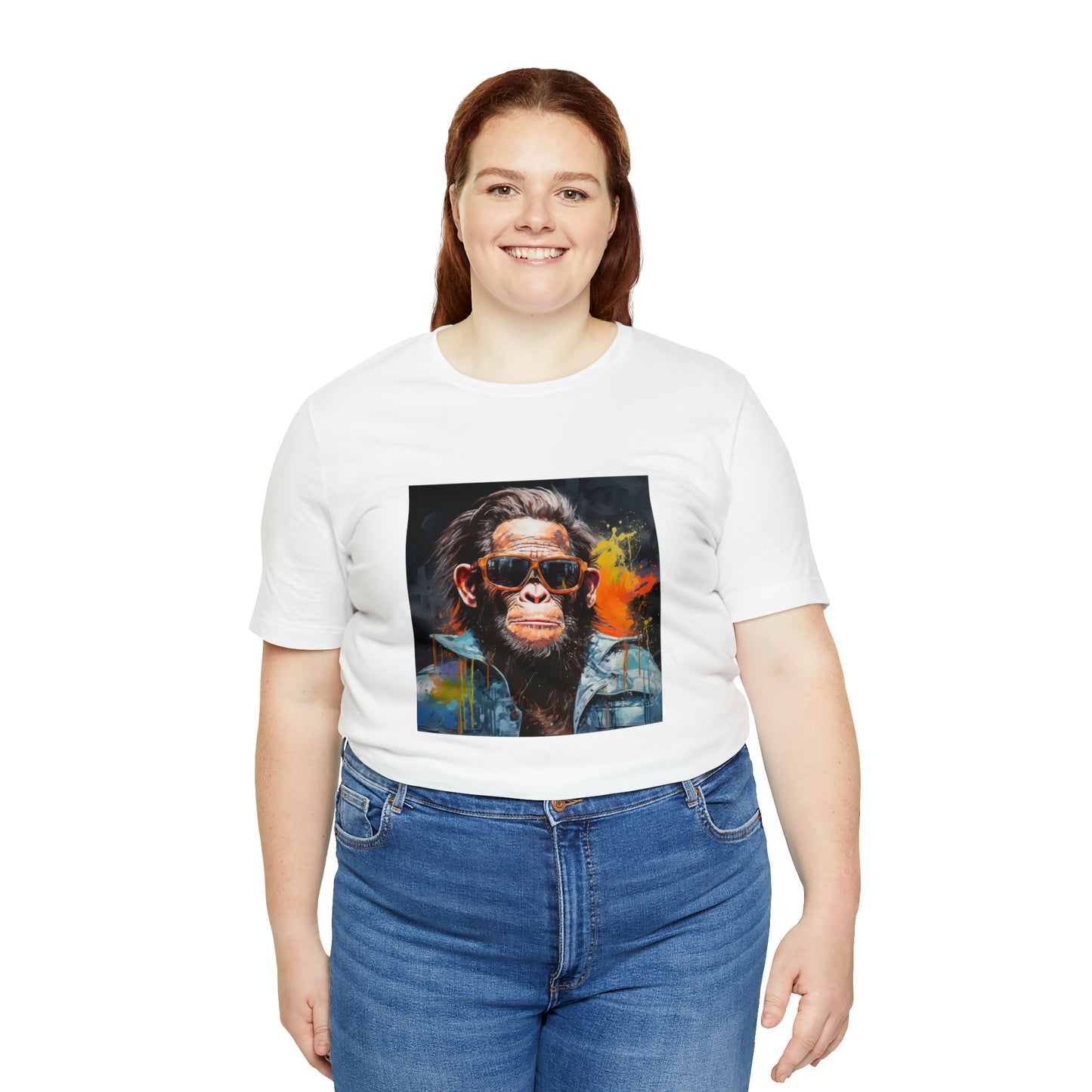 Terminator Monkey Unisex Short Sleeve Tee