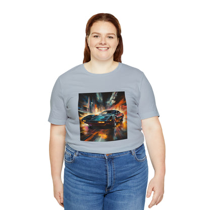 Knight Rider Abstract Unisex Jersey Short Sleeve Tee