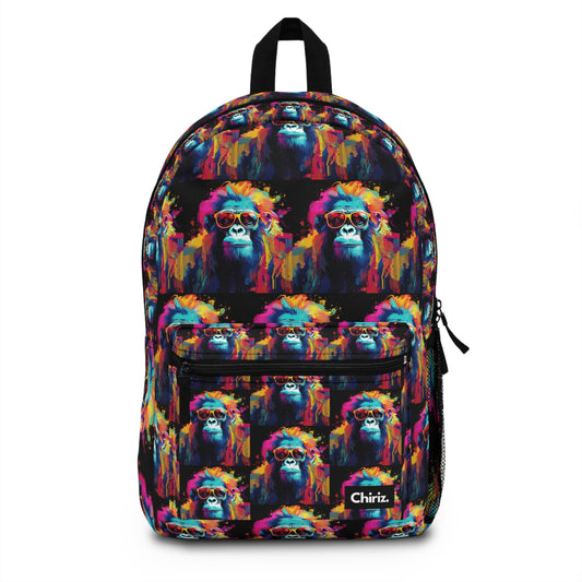 Multi Vibrant Ape Backpack - Chiriz