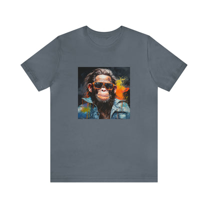 Terminator Monkey Unisex Short Sleeve Tee