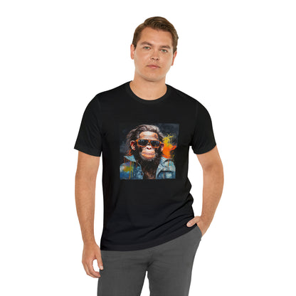 Terminator Monkey Unisex Short Sleeve Tee