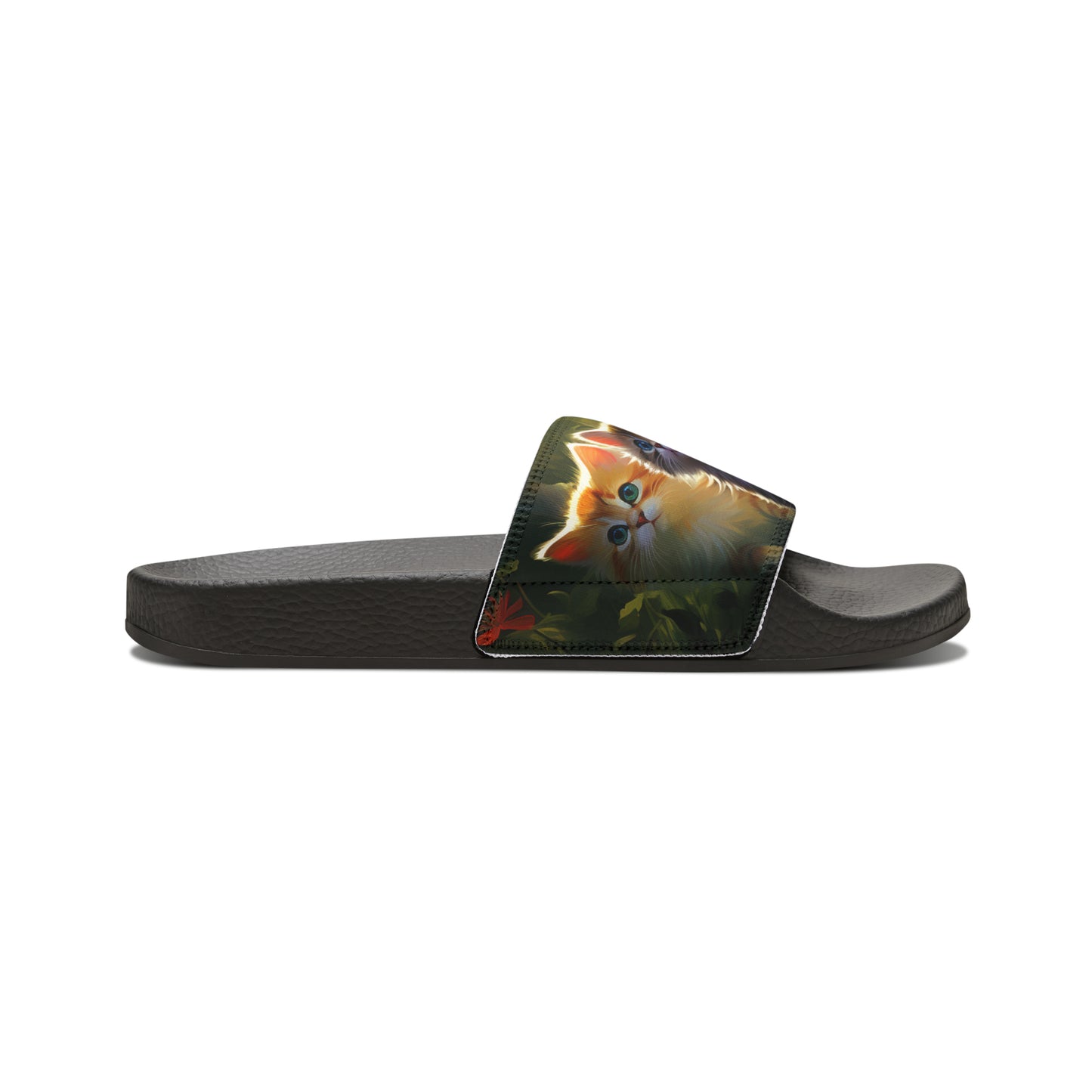 Youth PU Slide Sandals - Kittens