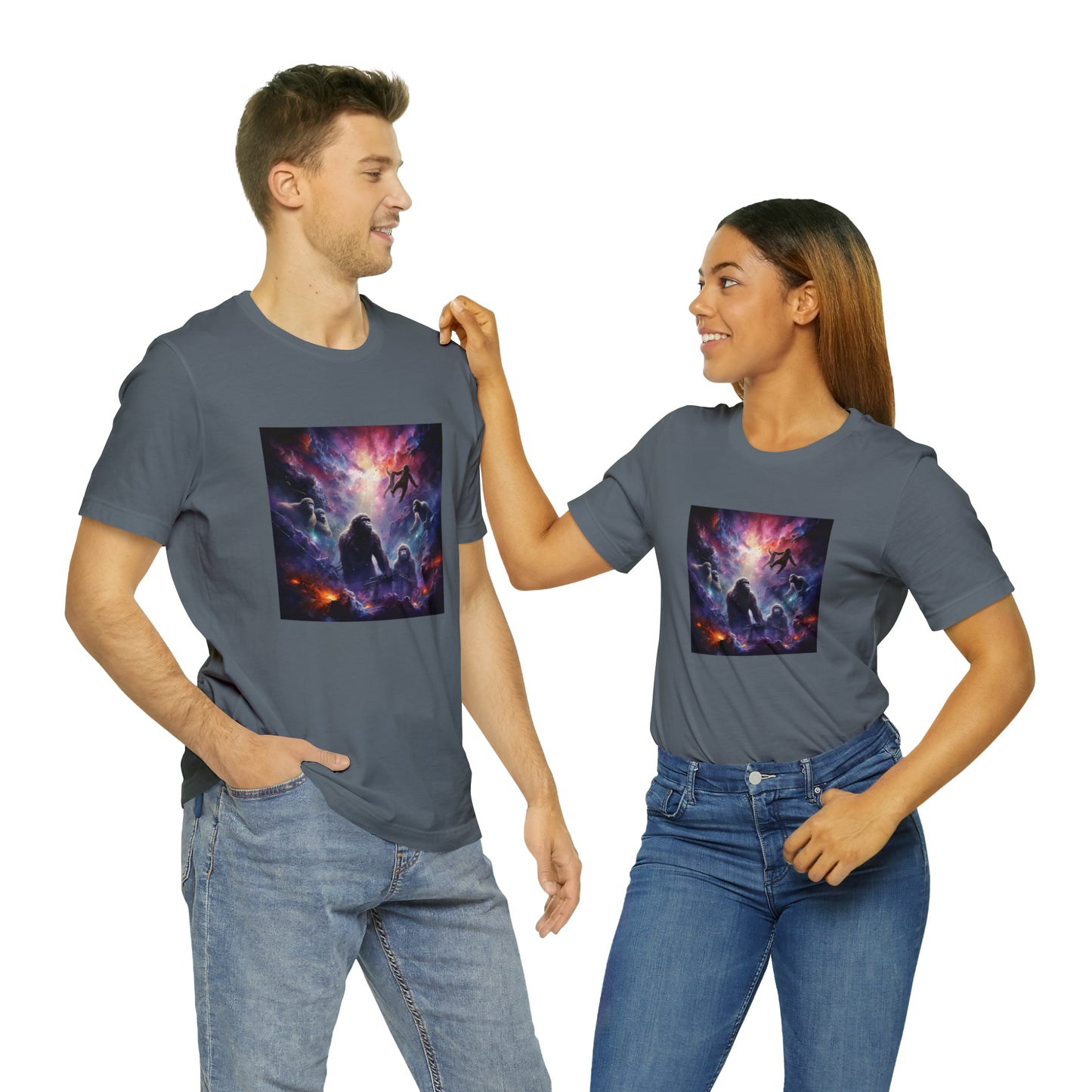 Magical Realm Apes Unisex Jersey Short Sleeve Tee